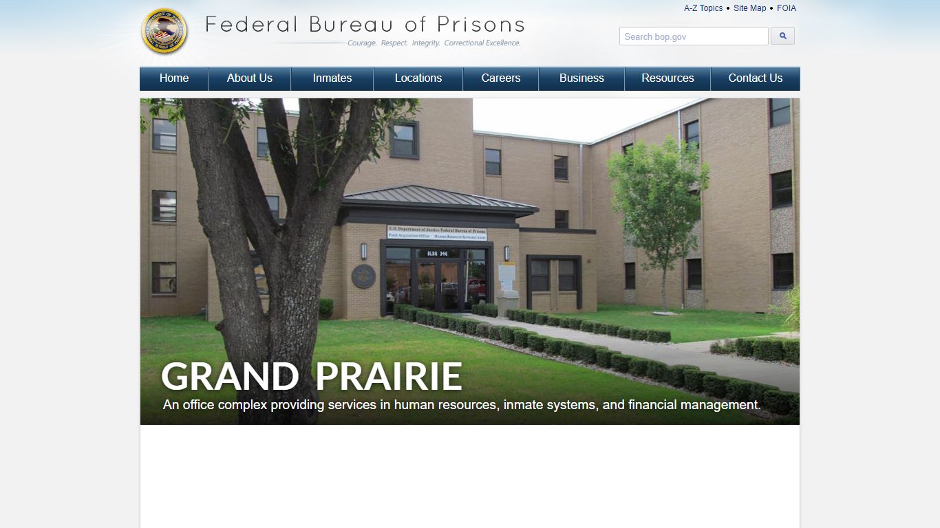 Grand Prairie Office Complex - Federal Bureau of Prisons